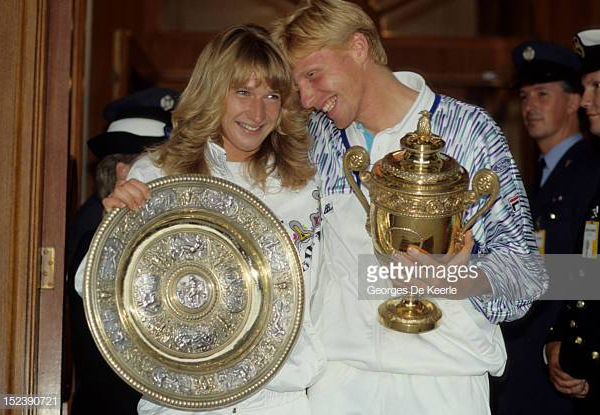 A tribute to Boris Becker and Steffi Graf