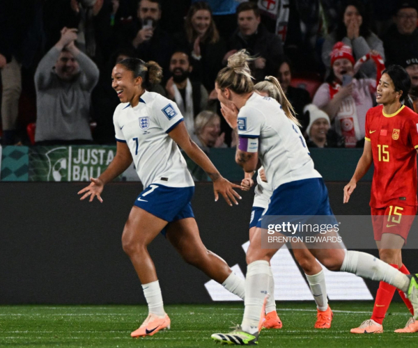 England 6-1 China: Lauren James shines as Lionesses cruise into knockout stages