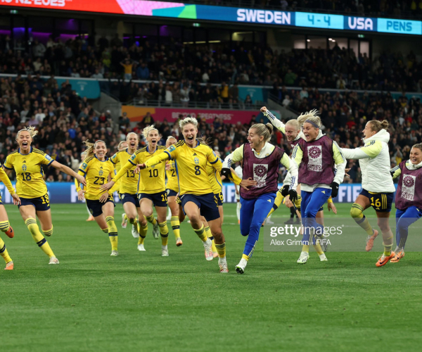 Sweden (5)0-0(4) USA: Reigning champions eliminated in penalty shootout drama