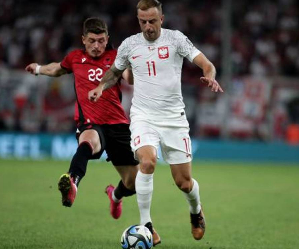 Highlights and goals of Poland 1-1 Moldova in Euro 2024 Qualification