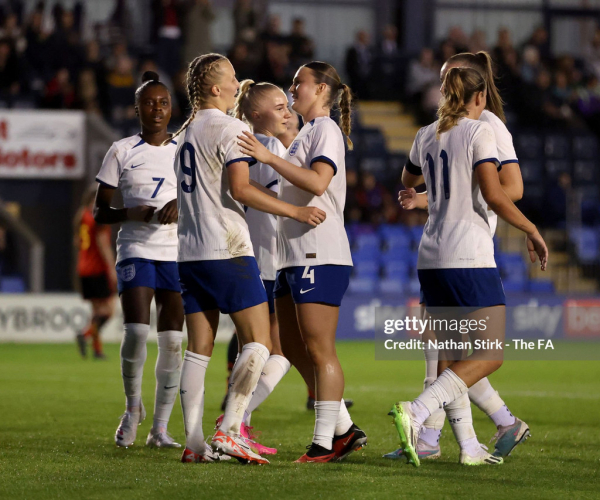 England U23 3-0 Belgium U23: Young Lionesses victorious in convincing display 