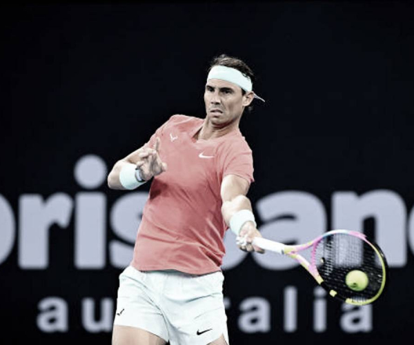 Rafa Nadal regresa en dobles con derrota, pero con buenas sensaciones