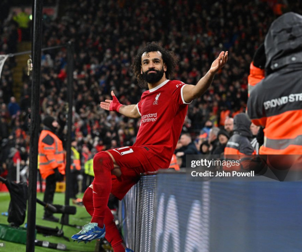 Liverpool 4-2 Newcastle: Salah leaves Liverpool top by three points after wild win