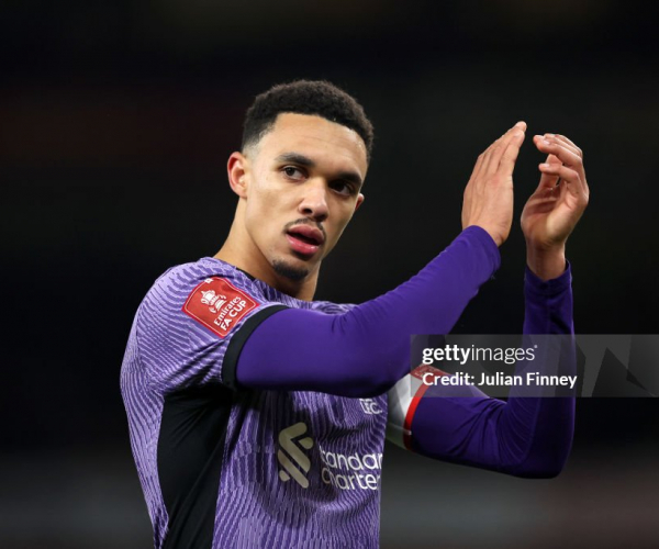 Alexander-Arnold ruled out as Liverpool prepare for Fulham semi final