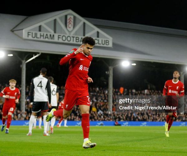 Fulham 1-1 Liverpool [2-3 on agg.]: Diaz guides Liverpool into Carabao Cup final