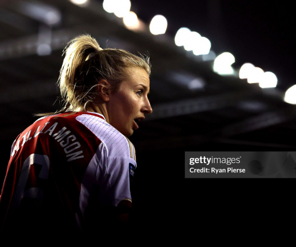 "This is where I want to be" - Leah Williamson reflects on return from ACL injury