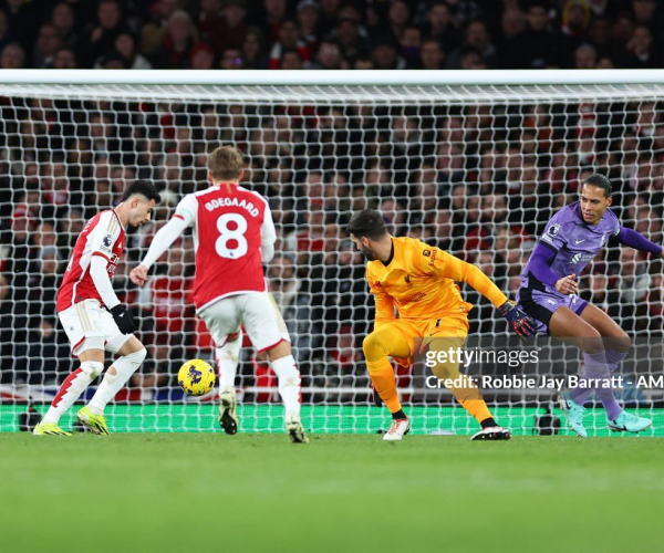 Arsenal 3-1 Liverpool: Arsenal secure significant win in game of defensive mishaps