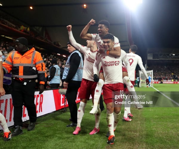 Nottingham Forest 0-1 Man Utd: Late Casemiro goal seals the win for United