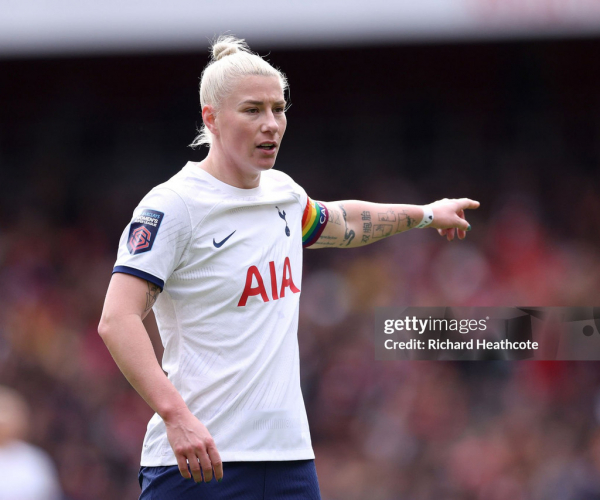 "Roma wasn't built in a day" - Captain Bethany England is guiding Tottenham through a new era