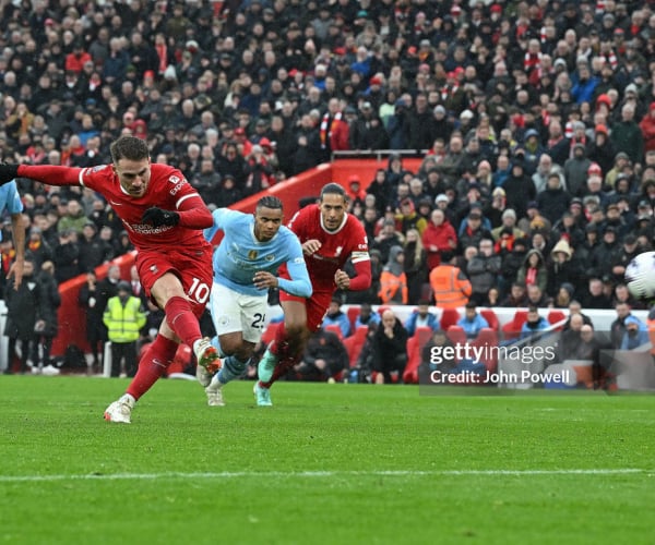 Liverpool 1-1 Man City: Gripping Anfield draw keeps Arsenal top