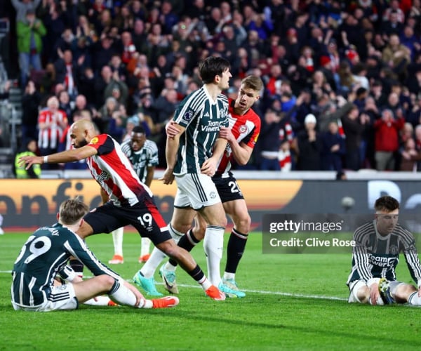 Brentford 1-1 Manchester United: Kristoffer Ajer scores a 99th minute equaliser as Brentford claw a point against Manchester United 