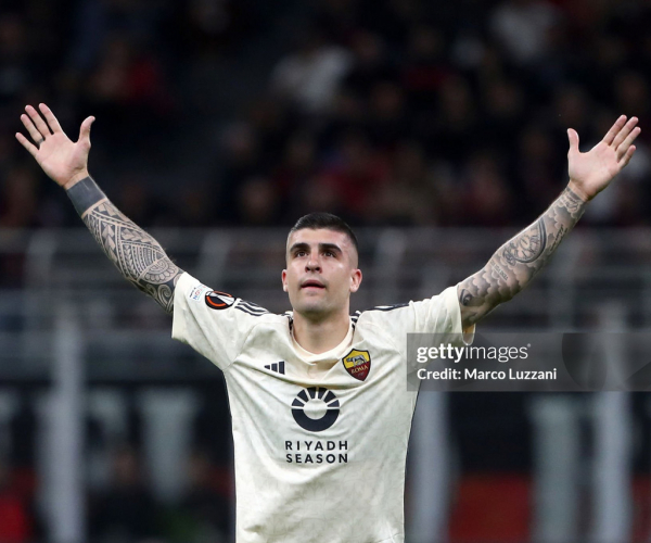 AC Milan 0-1 AS Roma: Gianluca Mancini secures Roma a narrow first-leg advantage 