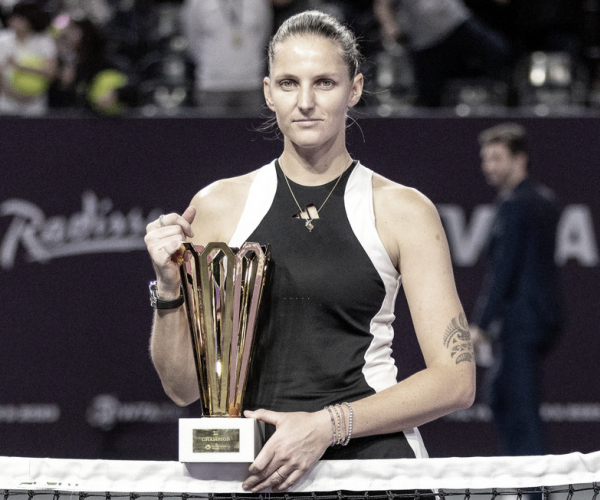  Karolina
Pliskova es campeona tras cuatro años