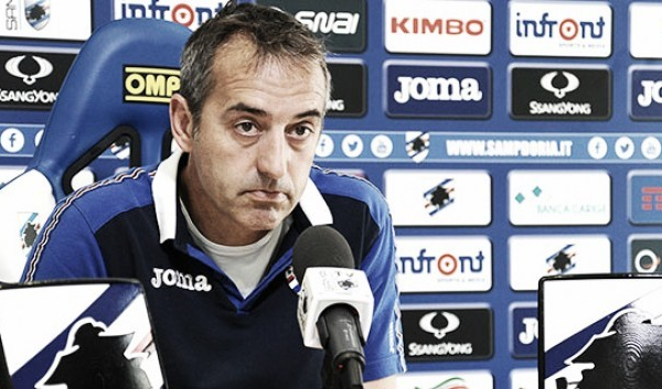 Sampdoria, Giampaolo attende l'Udinese: "Dobbiamo vincere e chiudere bene l'anno"