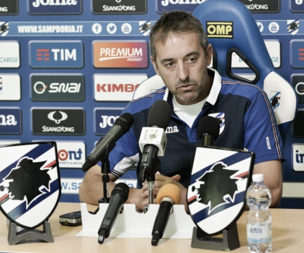 Sampdoria, Giampaolo: "Chievo ostico, senza attenzione siamo una squadra qualunque"