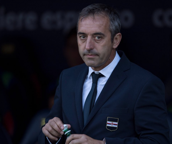 La Sampdoria torna a correre, la soddisfazione di Giampaolo e Zapata
