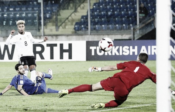 Com hat-trick de Gnabry, Alemanha humilha San Marino pelas Eliminatórias