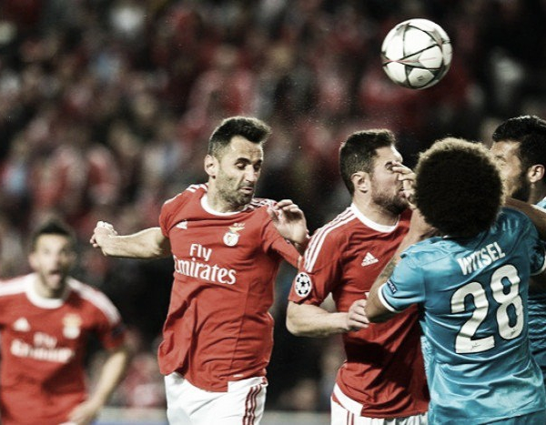 Benfica 1-0 Zenit St. Petersburg: Jonas strikes at the death to give hosts a first leg lead
