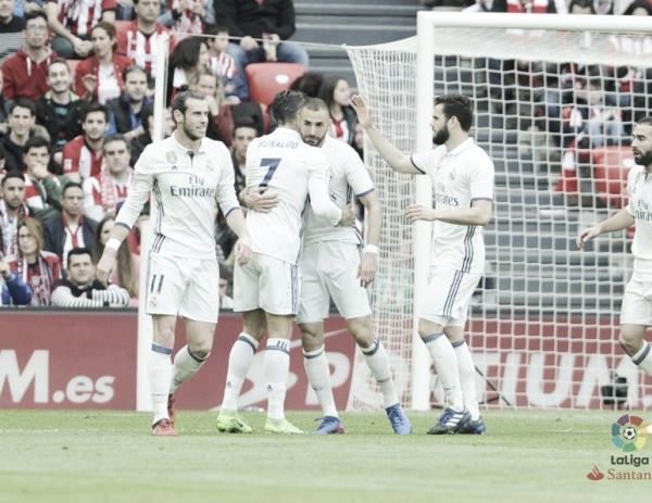 Liga, il Real Madrid espugna San Mames: 2-1 in casa dell'Athletic Bilbao