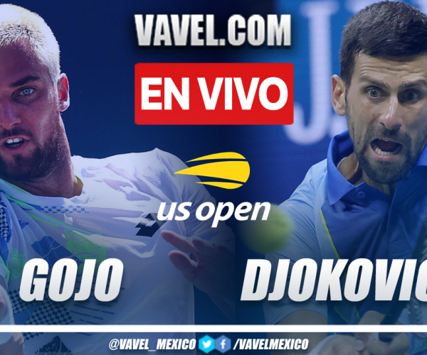Resumen y puntos: Borna Gojo 0-3 Novak Djokovic en US Open 2023