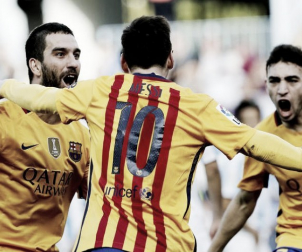 Malaga CF 1-2 FC Barcelona: Barcelona get crucial away win