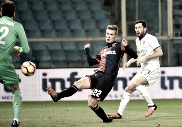 Serie A: il Genoa batte la Fiorentina nel recupero della terza giornata, Lazovic il marcatore