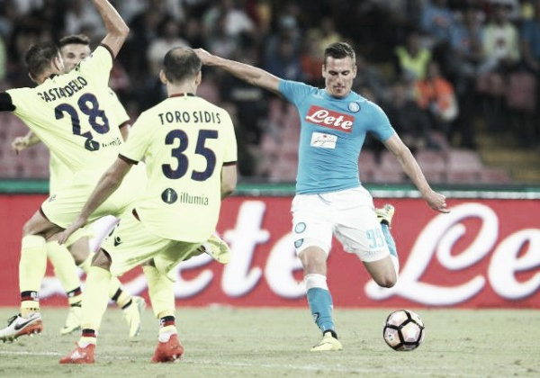 Serie A, il Napoli si impone con fermezza sul Bologna per 3-1