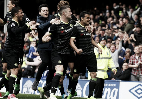 Premier League, il Chelsea vede il titolo: 0-3 all'Everton