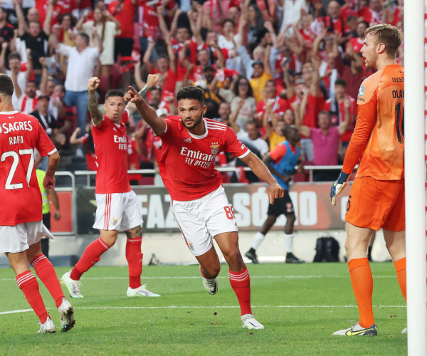 Summary and highlights of Midtjylland 1-3 Benfica in Champions League Playoffs