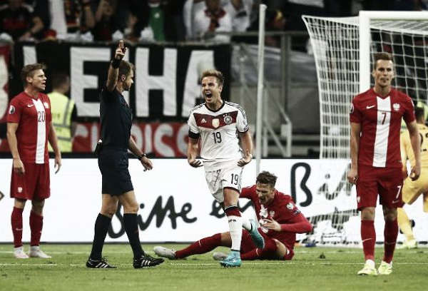 La Germania torna grande con Gotze, battuta 3-1 la Polonia