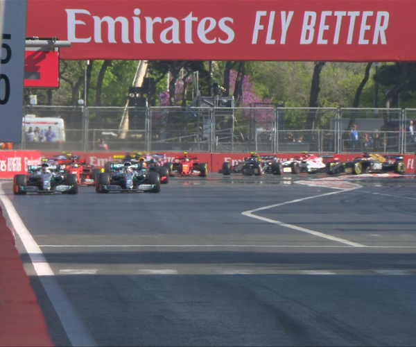 F1 - GP Baku - Quarta doppietta Mercedes, Bottas vince e ritorna in testa. Ferrari 3° e 5°