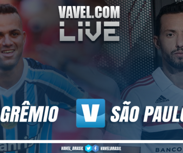 Resultado Grêmio 2 x 1 São Paulo pelo Campeonato Brasileiro