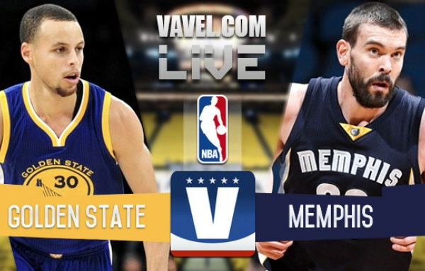 Live: Golden State Warriors - Memphis Grizzlies and score of NBA (125-104 Golden State)