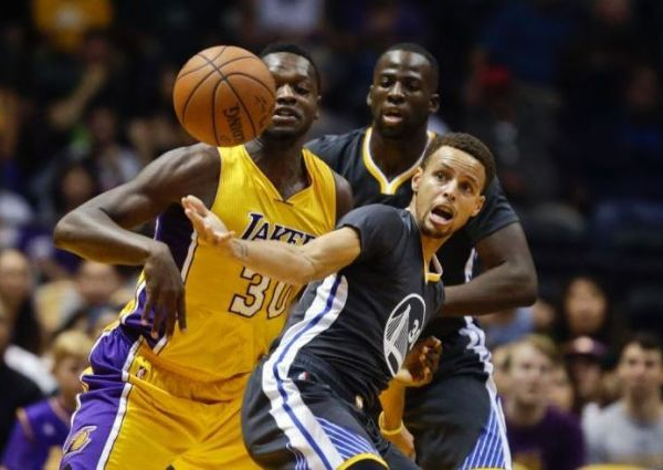 Los Angeles Lakers Take Down Defending Champs Golden State Warriors In Shortened Game