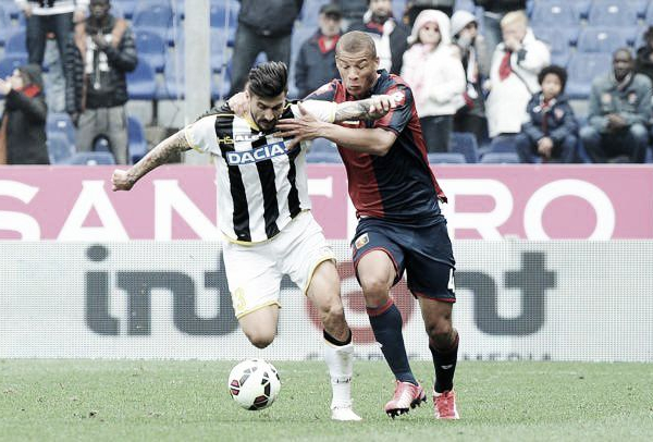 Genoa - Udinese, pari e patta
