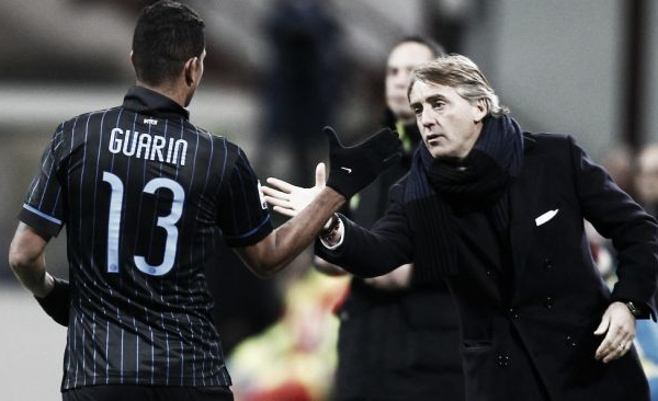 E' festa Inter, Mancini: "Strada ancora lunga". Guarin: "Ho sognato un gol così"