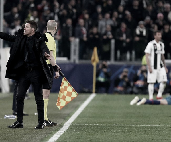 Simeone lamenta eliminação do Atlético de Madrid: "Não tivemos muitas chances"