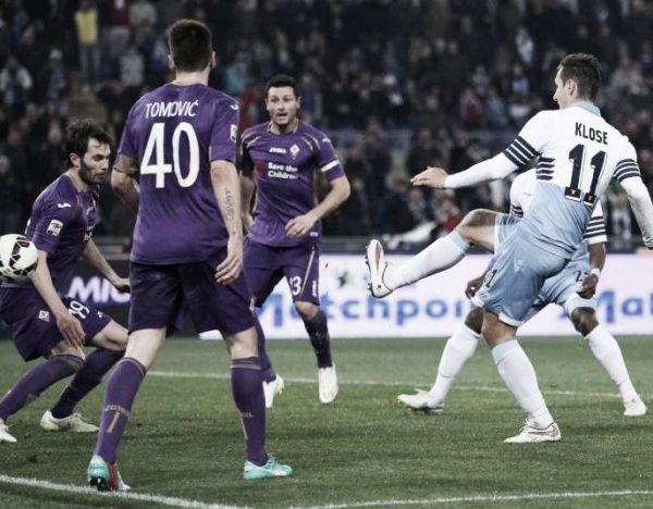 Live Fiorentina - Lazio in Serie A 2015/2016 (1-3): colpo grosso della Lazio. Fiorentina ko.