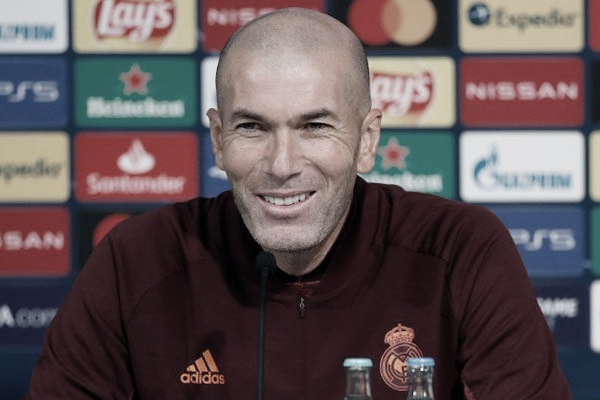 Zidane: "Debemos estar concentrados los 90 minutos y luchar como equipo"