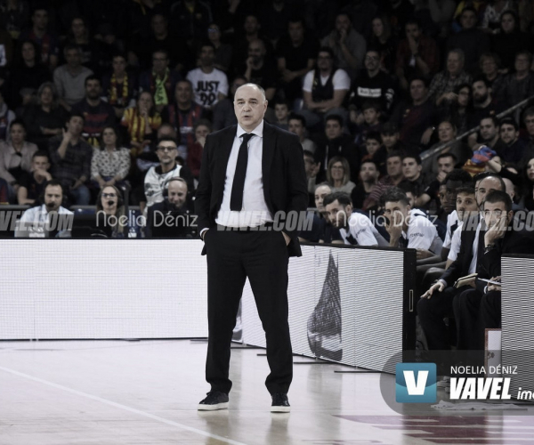 Pablo Laso, tras la victoria ante Valencia Basket: "Estoy muy contento por el trabajo de todos"