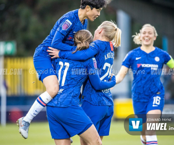 Everton 0-3 Chelsea: The Blues claim a confident WSL win at Walton Hall Park