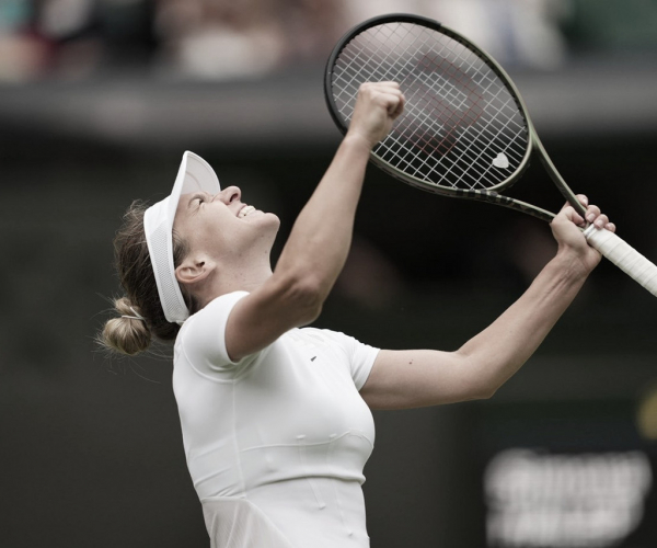 Halep bate Anisimova pelo segundo torneio seguido e volta às semis em Wimbledon
