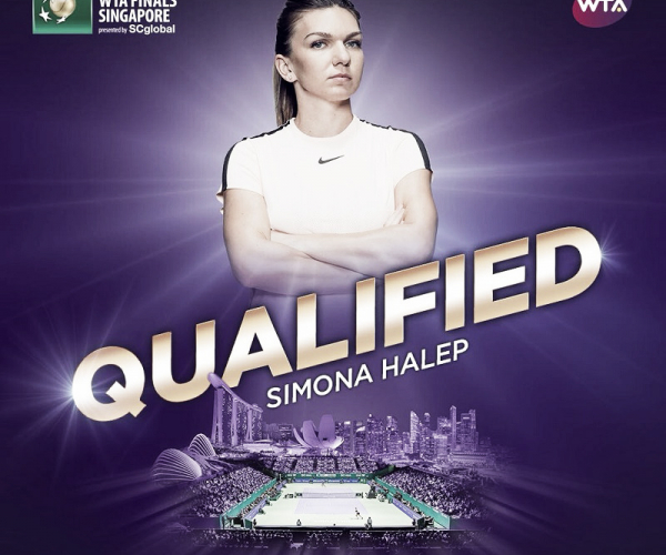 Simona Halep qualifies for WTA Finals