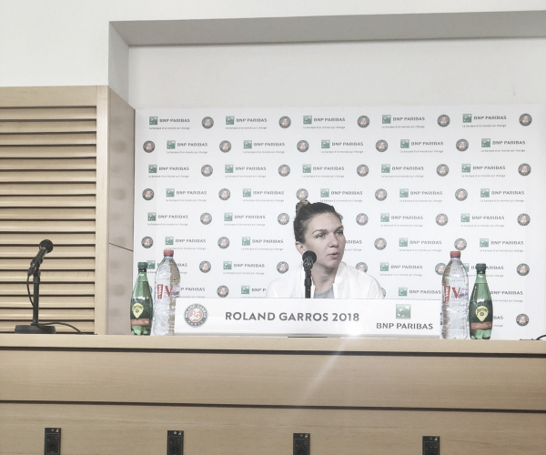 Simona Halep: "Soy mejor jugadora que el año pasado"