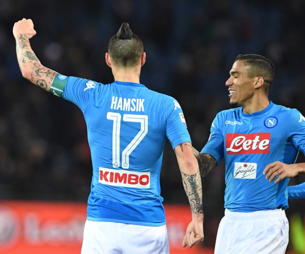 Un bel Napoli cala il tris contro la Sampdoria: Milik, Insigne e Verdi i marcatori
