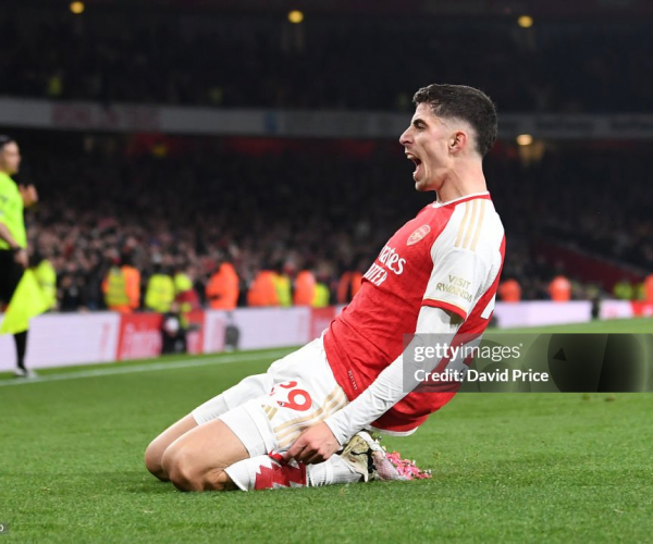 Arsenal 2-1 Brentford: Kai Havertz scores a dramatic late header as Arsenal go top of the Premier League