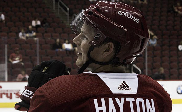Arizona Coyotes: #5 draft choice Barrett Hayton will be on opening night NHL roster