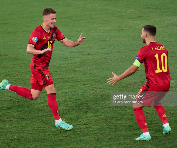 Belgium 1-0 Portugal: Thorgan Hazard strike knocks holders out 