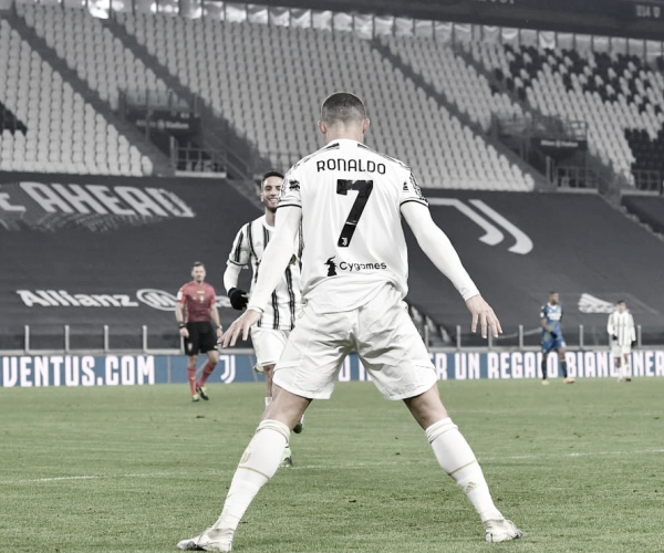 Com dois gols e assistência, Cristiano Ronaldo comanda goleada
da Juventus sobre Udinese