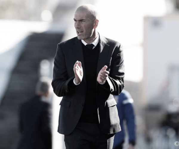 Zidane: “Estamos vivos en las dos competiciones”